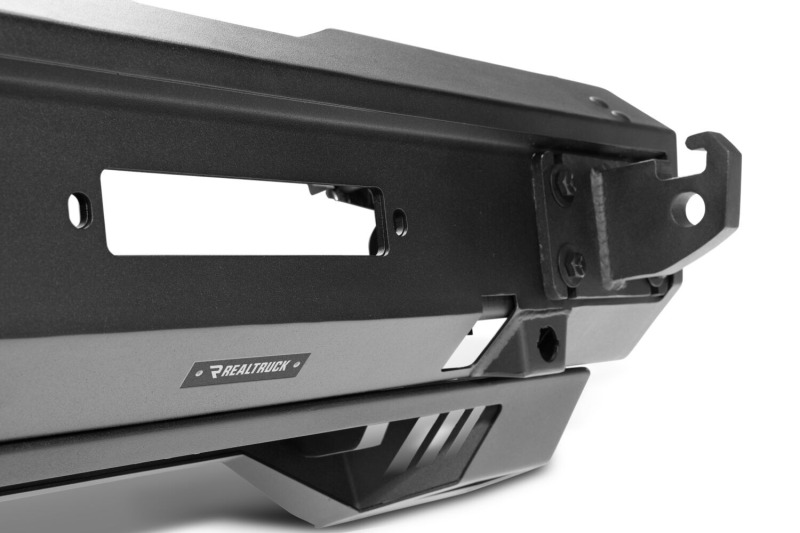 Ford Bronco Bumper - Front - Go Rhino - Winch Ready Trailline Full Width - Textured Black - `21-`26